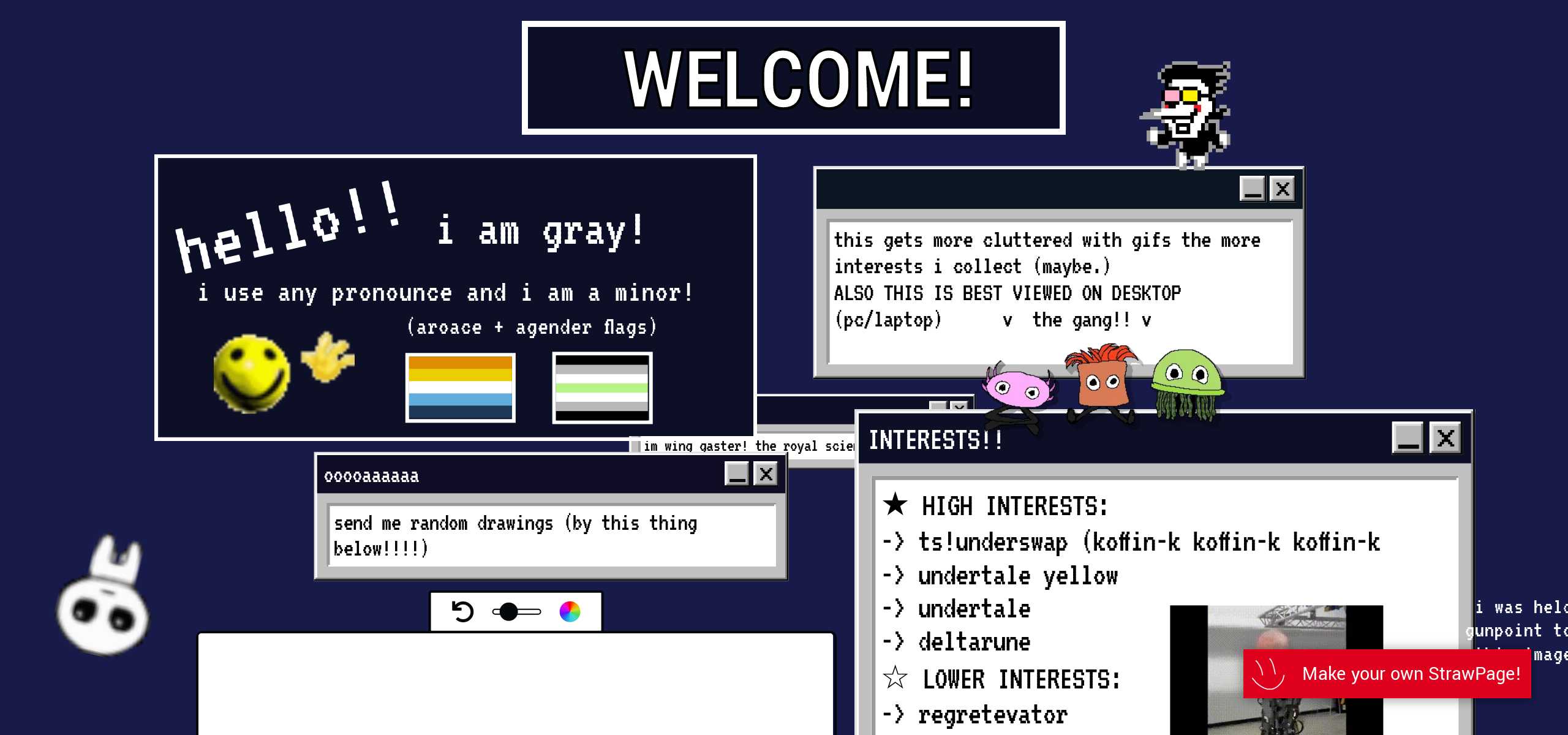 Strawpage Examples grayer's strawpage